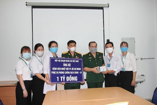 Nhiều hoạt động ý nghĩa của Hội doanh nhân Cựu chiến binh TP.HCM trong mùa dịch