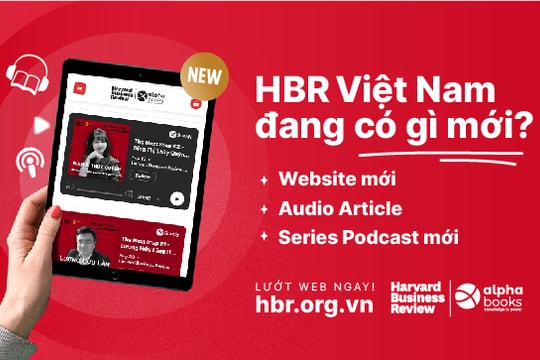 HBR Việt Nam tung phiên bản website mới với nhiều ấn phẩm số
