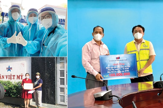 “Lăn” vào tâm dịch