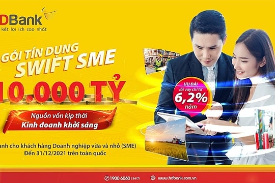 Hàng loạt gói vay siêu rẻ, lãi suất chỉ từ 4,99% dành cho doanh nghiệp SME và hộ kinh doanh