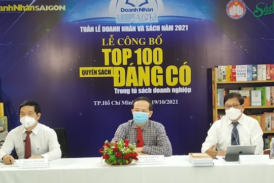 Công bố Top 100 quyển sách đáng có trong tủ sách doanh nghiệp