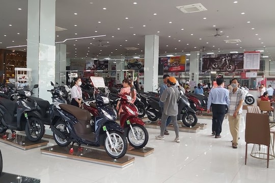 Thị trường xe máy: Hết thời hoàng kim