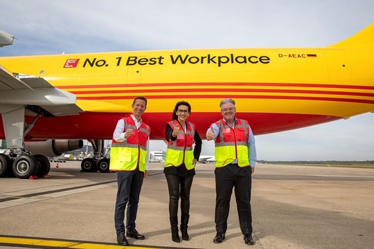 DHL Express xếp hạng Nhất trong danh sách "Nơi làm việc tốt nhất thế giới"