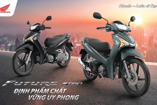 Future 125 FI phiên bản mới ra mắt, giá từ 30,29 triệu đồng