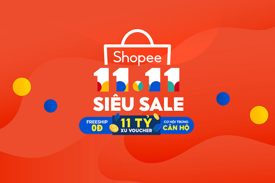 Shopee khởi động 11.11 siêu sale, lễ hội mua sắm lớn nhất trong năm