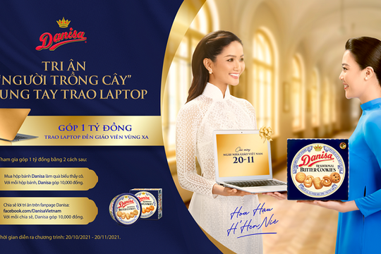 Cùng Danisa tri ân “Người trồng cây”