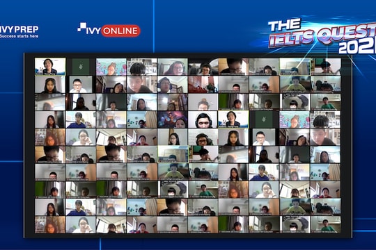 Thi trực tuyến tiếng Anh học thuật theo format IELTS dành cho học sinh THCS và THPT