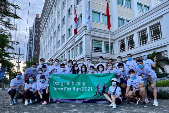 Manulife Việt Nam đồng hành cùng Terry Fox Run 2021 gây quỹ nghiên cứu ung thư