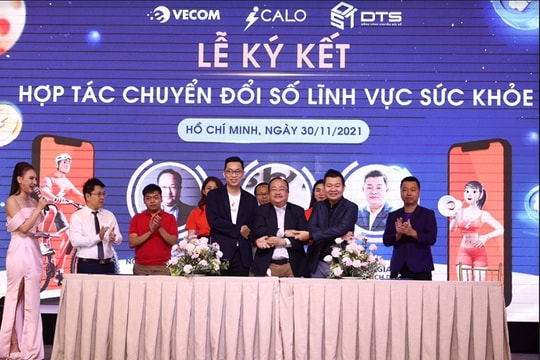 VECOM, DTS và Calo ký kết hợp tác nâng cao trải nghiệm số trong thể thao