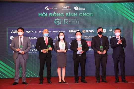Vinh danh doanh nghiệp niêm yết có hoạt động IR tốt nhất 2021 (IR Awards)