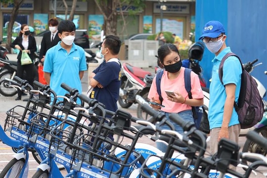 TP.HCM chính thức khai trương dịch vụ xe đạp công cộng