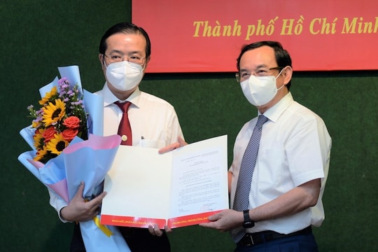 Ông Lê Văn Minh làm Bí thư Quận ủy quận 10