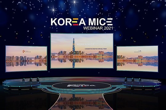 Hội nghị trực tuyến về du lịch khen thưởng Hàn Quốc