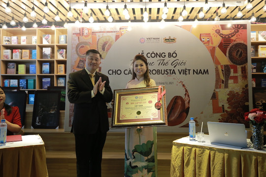 Cà phê Robusta Việt Nam được công nhận Kỷ lục thế giới