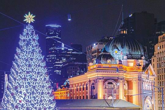 Giáng sinh ra biển