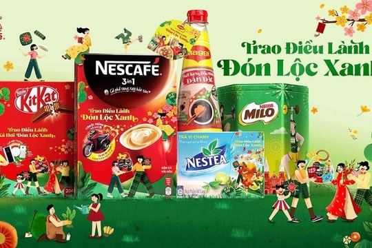 Cùng Nestlé Việt Nam “Trao điều lành, Đón lộc xanh” trong mùa Tết 2022
