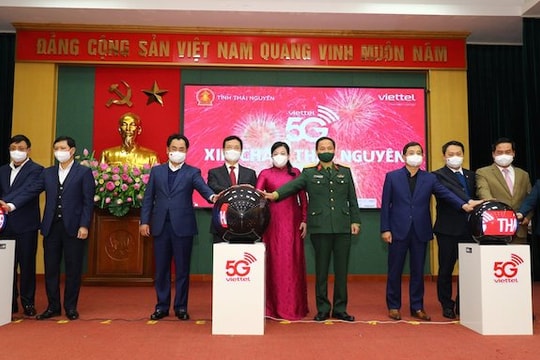 Khai trương mạng 5G Viettel tại Thái Nguyên