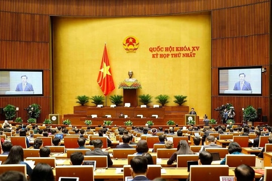 Khai mạc kỳ họp bất thường Quốc hội khóa XV