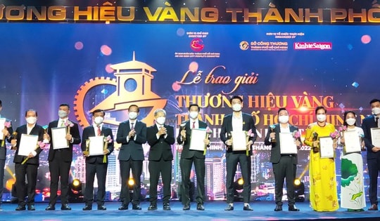 Công bố 30 "Thương hiệu vàng TP.HCM" năm 2021