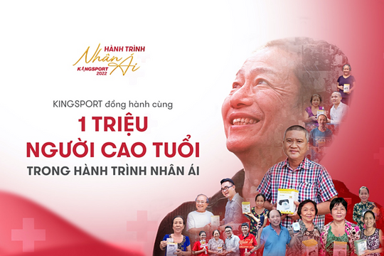 Kingsport trao tặng 40.000 máy đo huyết áp cho người cao tuổi Việt Nam