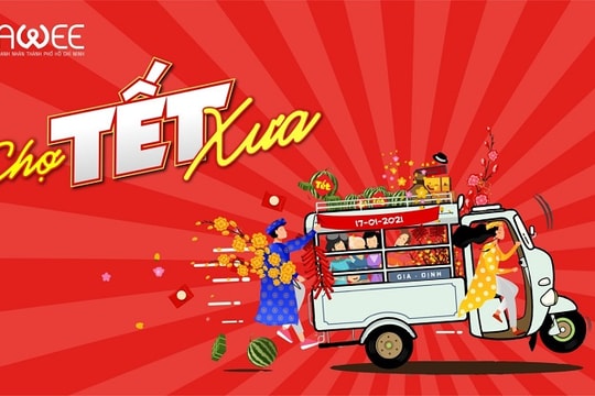 Thăm “Chợ Tết xưa” của HAWEE