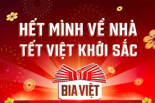 Bia Việt đồng hành cùng người Việt về nhà ăn Tết