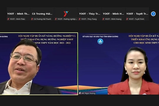 YOOT tập huấn kỹ năng hướng nghiệp tại tỉnh Bình Dương