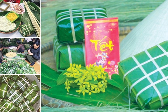 Tết không thể thiếu bánh chưng
