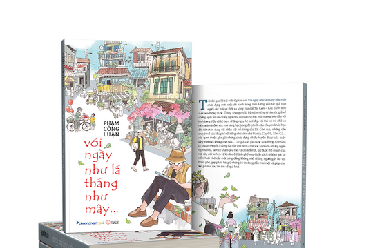 Phạm Công Luận tái ngộ độc giả bằng tản văn “Với ngày như lá tháng như mây”