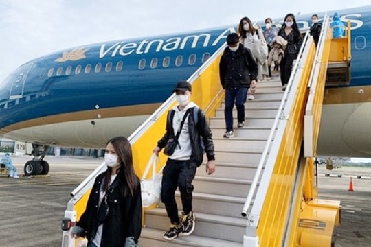 Dự kiến mở lại tất cả đường bay quốc tế từ ngày mai