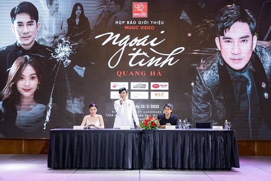 Ca sĩ Quang Hà ra mắt MV “Ngoại tình”