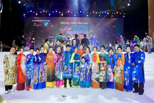 Lễ hội Áo dài TP.HCM lần 8: “Tôi yêu áo dài Việt Nam”