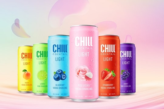Chill Cocktail đóng chai đầu tiên có mặt tại Việt Nam