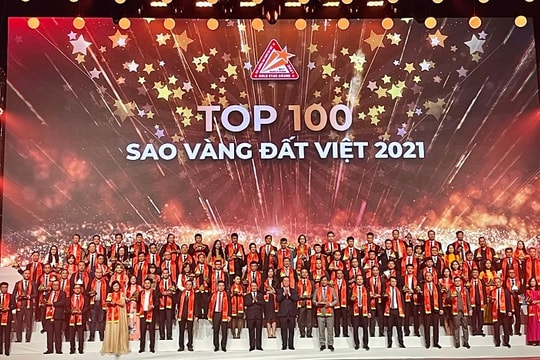 Dai-ichi Life Việt Nam vinh dự nhận giải thưởng “Sao Vàng đất Việt năm 2021”