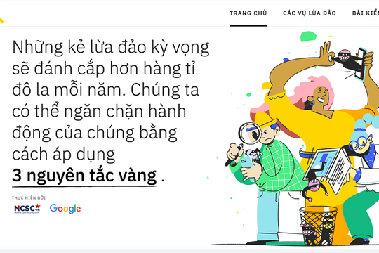 Trang web giúp người dùng Việt nhận diện lừa đảo trực tuyến