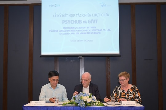 Saigon Psychub và Viện Trị liệu Hành vi GfVT ký kết hợp tác