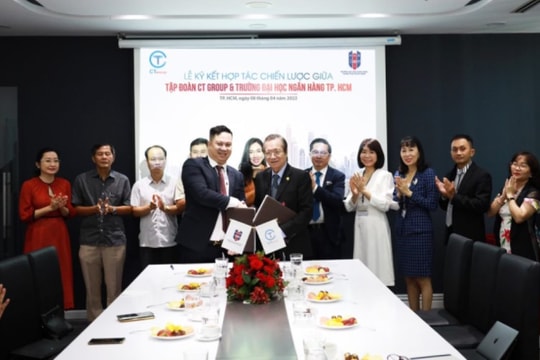 CT Group ký kết hợp tác chiến lược với Trường ĐH Ngân hàng TP.HCM