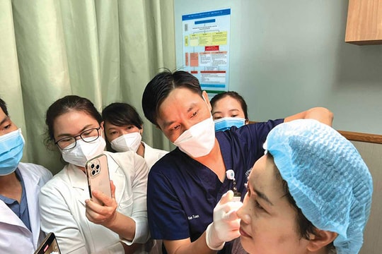 Căng da mặt bằng chỉ giúp da trẻ lại 10 tuổi?