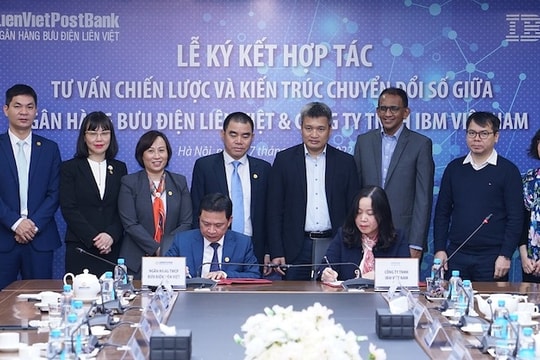 LienVietPostBank hợp tác với IBM đẩy nhanh chuyển đổi số