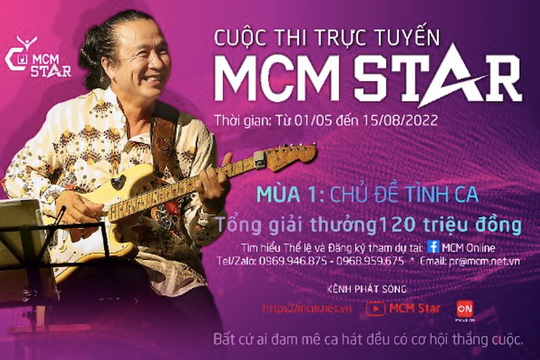 Khởi động cuộc thi trực tuyến Giọng hát hay Karaoke MCM STAR