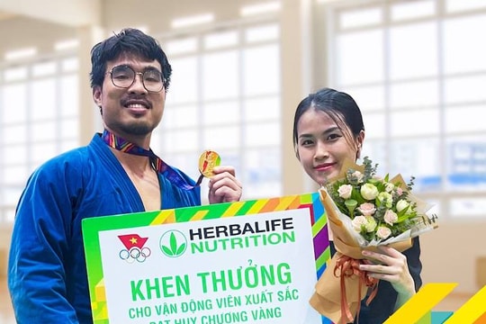 Herbalife Việt Nam trao thưởng cho các vận động viên nhận 30 huy chương vàng SEA Games