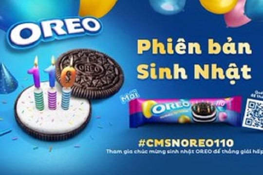 OREO mừng sinh nhật lần thứ 110 với chương trình thổi nến ảo vui nhộn