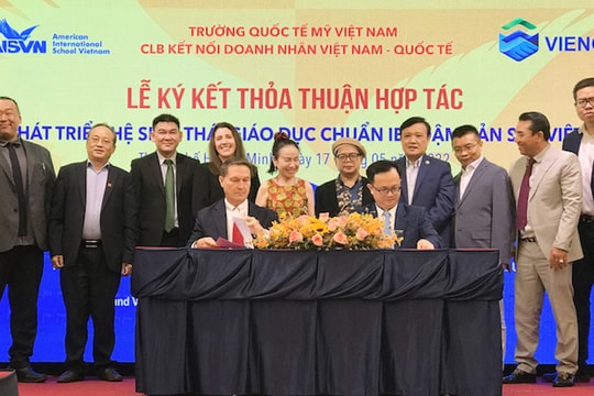 Kết nối chương trình giáo dục quốc tế đến cộng đồng doanh nhân