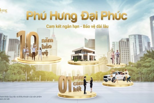 Gói bảo hiểm nhân thọ kết hợp đầu tư Phú Hưng Đại Phúc