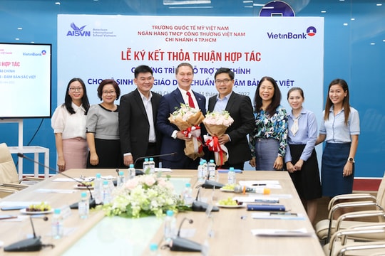 AISVN và Vietinbank hợp tác hỗ trợ tài chính cho học sinh