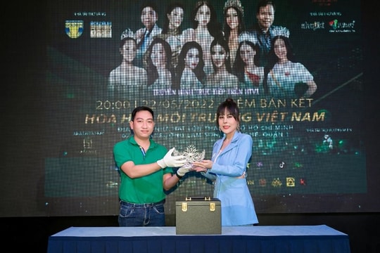 Công bố vương miện dành cho tân Hoa hậu Môi trường Việt Nam 2022
