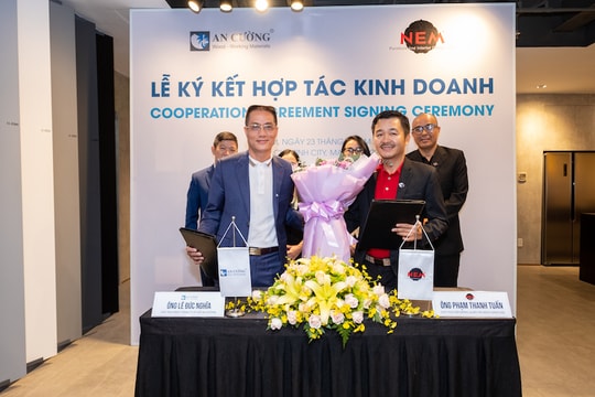 Nội thất NEM ký kết hợp tác với An Cường