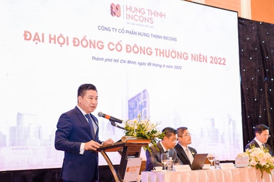Đại hội cổ đông thường niên Hưng Thịnh Incons đồng thuận mục tiêu tăng trưởng