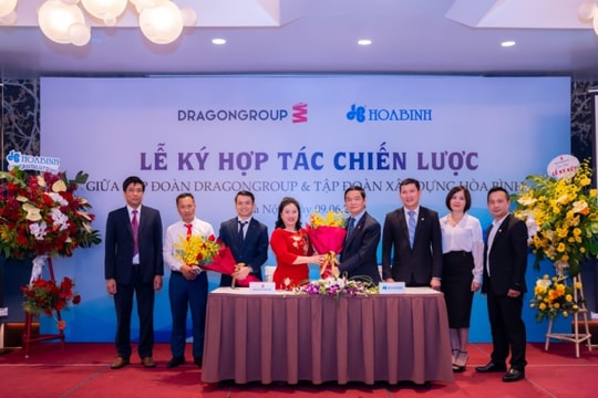 Hòa Bình và DragonGroup ký kết hợp tác chiến lược