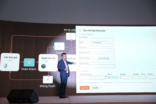 Ra mắt giải pháp tự động hóa quy trình doanh nghiệp 1Office Business Process Automation